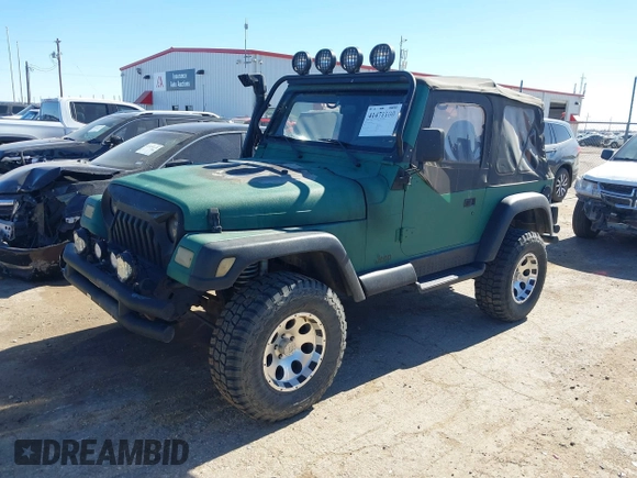 1994 Jeep Wrangler with VIN 1J4FY29S6RP430908, listed as a IAAI auction lot 41471100 with 1 mi miles. Bid and sale history available at carsss.com. Image 2.