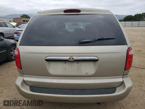 2006 Chrysler Town & Country with VIN 1A4GP45R56B594911, listed as a Copart auction lot 54629835 with Not Provided miles and Salvage Title. Bid and sale history available at DreamBid. Image 6.