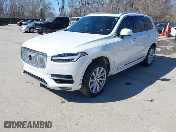 2017 Volvo XC90 Inscription with VIN YV4A22PL8H1166537, listed as a IAAI auction lot 41759108 with 171,106 mi miles. Bid and sale history available at carsss.com. Image 2.