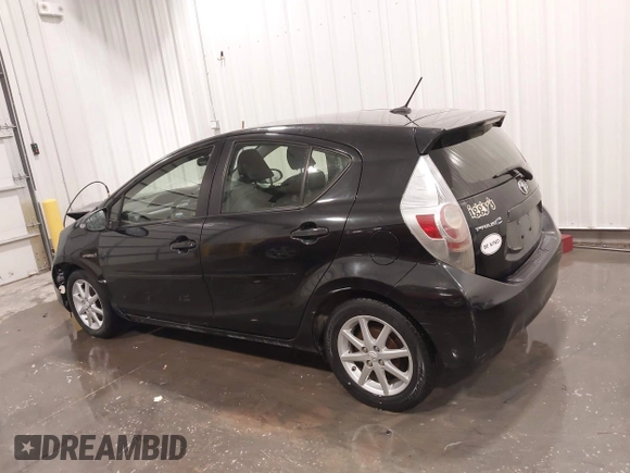 2012 Toyota Prius c One with VIN JTDKDTB35C1009930, listed as a IAAI auction lot 41961471 with 174,252 mi miles. Bid and sale history available at carsss.com. Image 14.