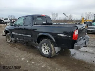2006 Toyota Tundra SR5 with VIN 5TBBT44156S486975, listed as a Copart auction lot 45982685 with 142,325 mi miles and Salvage Title. Bid and sale history available at carsss.com. Image 2.