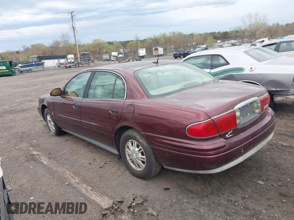 2005 Buick LeSabre Limited with VIN 1G4HR54K35U143098, listed as a IAAI auction lot 41966955 with 121,778 mi miles and . Bid and sale history available at DreamBid. Image 3.