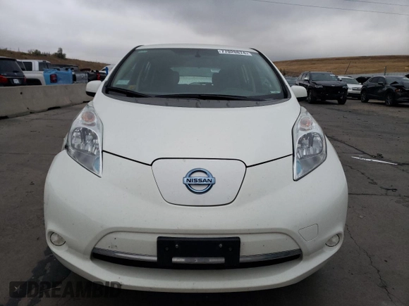 2017 Nissan LEAF SL with VIN 1N4BZ0CP0HC311984, listed as a Copart auction lot 77020874 with 58,326 mi miles and Salvage Title. Bid and sale history available at carsss.com. Image 5.