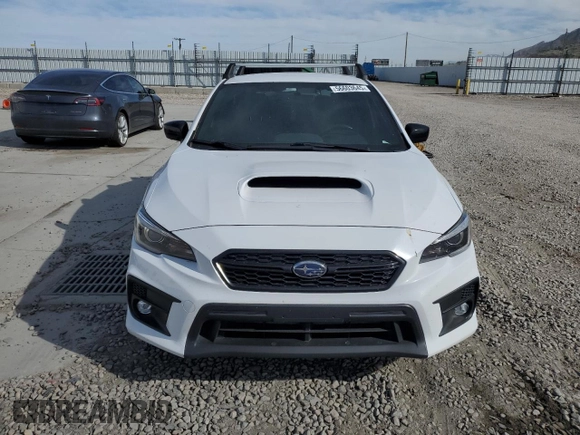 2020 Subaru WRX Premium with VIN JF1VA1B61L9810950, listed as a Copart auction lot 56603645 with 48,350 mi miles and Salvage title. Bid and sale history available at DreamBid. Image 5.