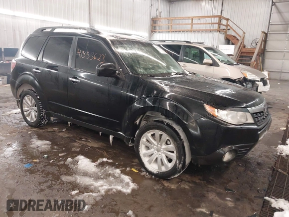 2012 Subaru Forester 2.5X Premium with VIN JF2SHBCC5CH434005, listed as a IAAI auction lot 41553623 with 182,397 mi miles. Bid and sale history available at carsss.com. Image 1.