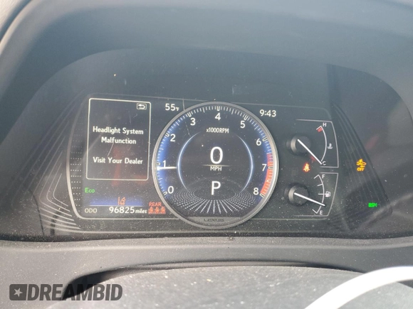 2019 Lexus UX 200 z VIN JTHY3JBH7K2000375, wystawiony jako Copart lot #51208615 z przebiegiem 96 825 mil mil oraz Szkoda całkowita • Salvage title. Historia ofert i sprzedaży dostępna na DreamBid. Obrazek 9.