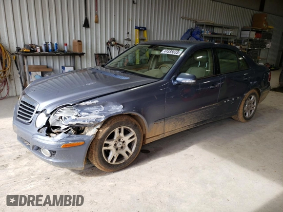 2007 Mercedes-Benz E-Class 3.0L with VIN WDBUF22X37B111788, listed as a Copart auction lot 44535035 with 227,593 mi miles and Salvage Title. Bid and sale history available at carsss.com. Image 1.
