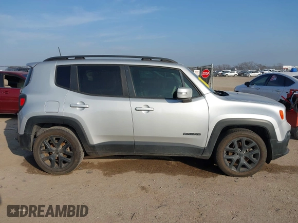 2018 Jeep Renegade Latitude with VIN ZACCJABB5JPJ51584, listed as a IAAI auction lot 41538967 with 85,592 mi miles and . Bid and sale history available at carsss.com. Image 13.