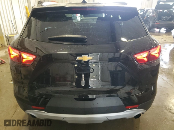 2019 Chevrolet Blazer with VIN 3GNKBGRS7KS642752, listed as a Copart auction lot 60169425 with 44,419 mi miles and Salvage title. Bid and sale history available at DreamBid. Image 6.