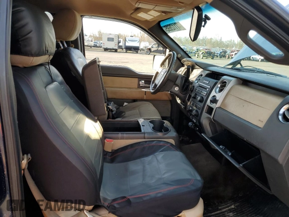 2012 Ford F-150 XL with VIN 1FTFW1EF8CFB28399, listed as a Copart auction lot 47112695 with 176,124 mi miles and Salvage Title. Bid and sale history available at carsss.com. Image 7.