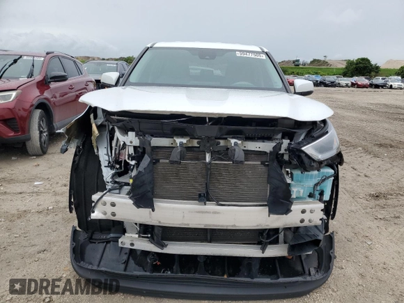 2022 Toyota Highlander L with VIN 5TDCZRAH0NS120106, listed as a Copart auction lot 59477505 with 42,971 mi miles and Salvage title. Bid and sale history available at DreamBid. Image 5.