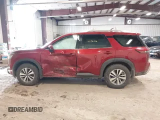 2023 Nissan Pathfinder SL with VIN 5N1DR3CC2PC211803, listed as a IAAI auction lot 41176614 with 38,811 mi miles and . Bid and sale history available at DreamBid. Image 14.