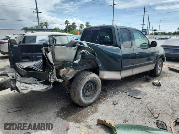 2001 Ford F-150 XL with VIN 1FTRX17L51NA83857, listed as a Copart auction lot 62759145 with 215,961 mi miles and Salvage title. Bid and sale history available at DreamBid. Image 3.