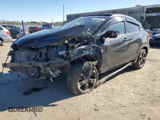 2018 Honda HR-V EX-L Navi with VIN 3CZRU6H78JM707582, listed as a Copart auction lot 45268565 with 84,624 mi miles and Salvage Title. Bid and sale history available at carsss.com. Image 1.