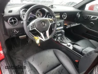 2016 Mercedes-Benz SLK-Class SLK 350 with VIN WDDPK5HA8GF117387, listed as a Copart auction lot 43185024 with 18,077 mi miles. Bid and sale history available at carsss.com. Image 8.