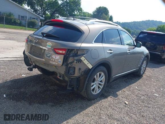 2012 Infiniti FX with VIN JN8AS1MW8CM152533, listed as a IAAI auction lot 42631117 with 128,363 mi miles and . Bid and sale history available at DreamBid. Image 4.