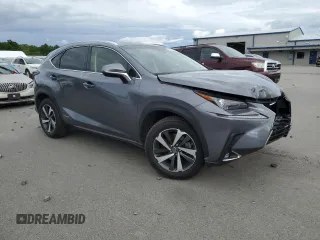 2018 Lexus NX 300h with VIN JTJBJRBZXJ2082652, listed as a Copart auction lot 58744985 with 106,090 mi miles and Salvage title. Bid and sale history available at DreamBid. Image 4.