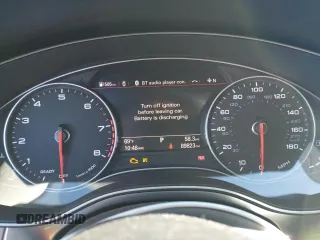 2017 Audi A6 Premium with VIN WAUC8AFC1HN126554, listed as a Copart auction lot 37820843 with 89,823 mi miles. Bid and sale history available at carsss.com. Image 9.