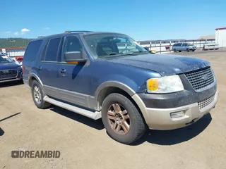 2003 Ford Expedition Eddie Bauer with VIN 1FMFU18L43LC14832, listed as a IAAI auction lot 42580043 with 167,130 mi miles and . Bid and sale history available at DreamBid. Image 1.