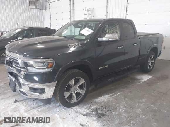 2020 Ram 1500 Laramie with VIN 1C6SRFDT7LN142009, listed as a IAAI auction lot 42330341 with 108,351 mi miles and . Bid and sale history available at DreamBid. Image 17.