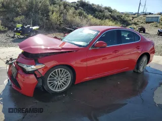2017 Alfa Romeo Giulia Ti with VIN ZARFAEEN6H7538249, listed as a Copart auction lot 53705835 with Not provided miles and Salvage title. Bid and sale history available at DreamBid. Image 1.