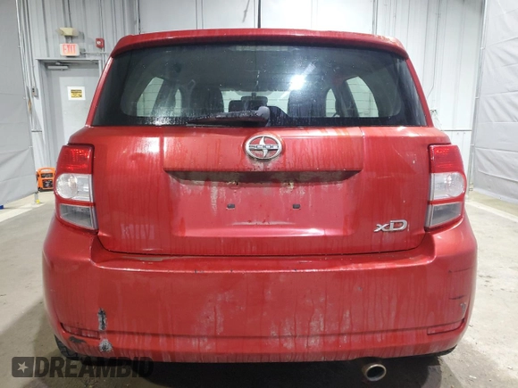 2010 Scion xD with VIN JTKKU4B44AJ055950, listed as a Copart auction lot 51982295 with 327,454 mi miles and Salvage Title. Bid and sale history available at DreamBid. Image 6.