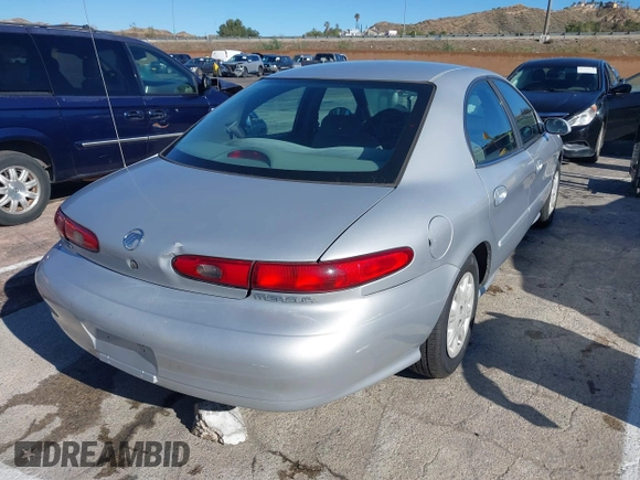 1999 Mercury Sable GS with VIN 1MEFM50U1XA612306, listed as a IAAI auction lot 41745776 with 111,311 mi miles. Bid and sale history available at carsss.com. Image 4.