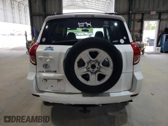 2006 Toyota RAV4 with VIN JTMZD33V665024870, listed as a Copart auction lot 54027265 with 266,613 mi miles and Salvage Title. Bid and sale history available at DreamBid. Image 6.