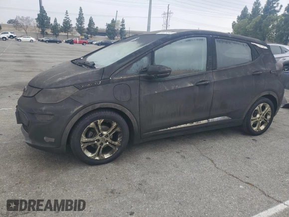 2017 Chevrolet Bolt EV LT z VIN 1G1FW6S04H4191007, wystawiony jako Copart lot #58529545 z przebiegiem 160 550 mil mil oraz Czysty tytuł • Clean title. Historia ofert i sprzedaży dostępna na DreamBid. Obrazek 1.