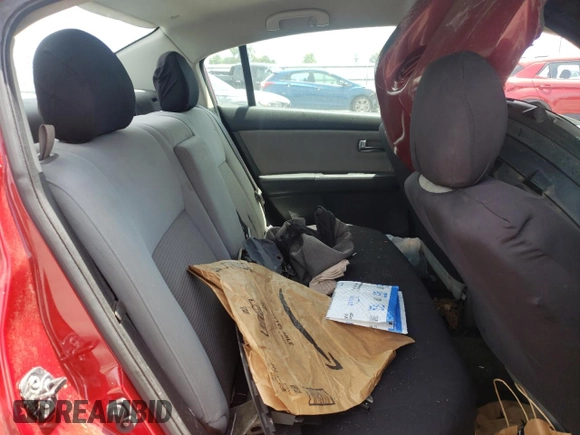 2012 Nissan Sentra 2.0 with VIN 3N1AB6AP0CL686712, listed as a Copart auction lot 57953395 with Not provided miles and Salvage title. Bid and sale history available at DreamBid. Image 10.