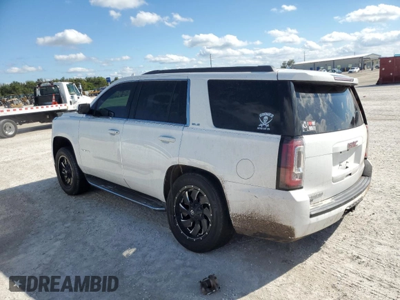 2017 GMC Yukon SLE with VIN 1GKS1AKC6HR355737, listed as a Copart auction lot 81025544 with 46,369 mi miles and Clean Title. Bid and sale history available at carsss.com. Image 2.