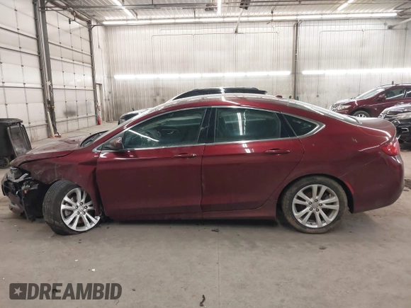 2015 Chrysler 200 Limited with VIN 1C3CCCAB8FN710379, listed as a IAAI auction lot 41209014 with 122,726 mi miles and . Bid and sale history available at DreamBid. Image 15.
