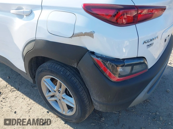 2022 Hyundai Kona SE with VIN KM8K2CAB7NU808474, listed as a IAAI auction lot 41628297 with 31,738 mi miles. Bid and sale history available at carsss.com. Image 19.