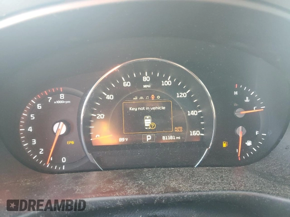 2017 Kia Sorento EX with VIN 5XYPH4A18HG288734, listed as a Copart auction lot 61459035 with 81,181 mi miles and Clean title. Bid and sale history available at DreamBid. Image 9.