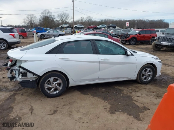 2021 Hyundai Elantra SE with VIN 5NPLL4AG7MH037868, listed as a IAAI auction lot 41689681 with 43,043 mi miles. Bid and sale history available at carsss.com. Image 14.