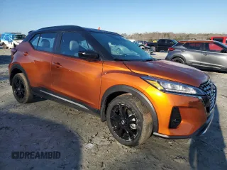 2024 Nissan Kicks SR with VIN 3N1CP5DV3RL565714, listed as a Copart auction lot 89121155 with 167 mi miles and Salvage Title. Bid and sale history available at DreamBid. Image 4.
