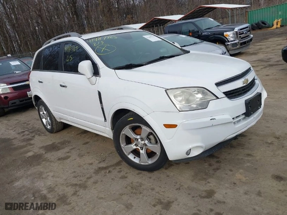 2013 Chevrolet Captiva Sport Fleet LTZ with VIN 3GNAL4EK0DS616154, listed as a IAAI auction lot 41487723 with 123,639 mi miles. Bid and sale history available at carsss.com. Image 1.