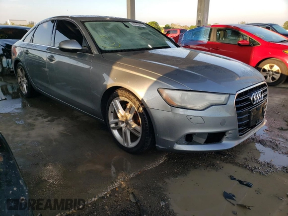 2015 Audi A6 2.0T Premium with VIN WAUCFAFC9FN013874, listed as a Copart auction lot 48840633 with 0 mi miles. Bid and sale history available at carsss.com. Image 4.