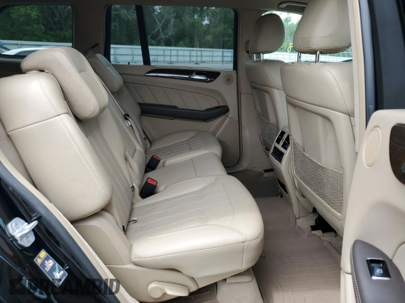 2015 Mercedes-Benz GL-Class GL 450 with VIN 4JGDF6EE1FA539507, listed as a Copart auction lot 61848393 with 116,378 mi miles. Bid and sale history available at carsss.com. Image 11.