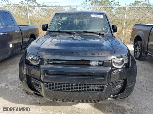 2023 Land Rover Defender X-Dynamic SE with VIN SALE2FEU9P2226186, listed as a Copart auction lot 76488384 with 0 mi miles and Non Repairable. Bid and sale history available at carsss.com. Image 5.