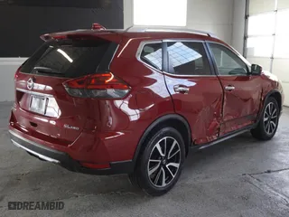 2017 Nissan Rogue SL with VIN 5N1AT2MV8HC846198, listed as a Copart auction lot 48538225 with 45,765 mi miles and Salvage Title. Bid and sale history available at carsss.com. Image 3.