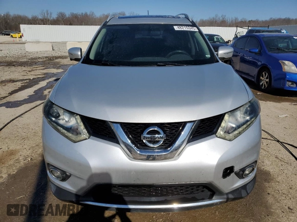 2015 Nissan Rogue SV with VIN 5N1AT2MV8FC827342, listed as a Copart auction lot 48215345 with 161,412 mi miles and Salvage Title. Bid and sale history available at carsss.com. Image 5.