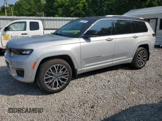 2021 Jeep Grand Cherokee Summit Reserve with VIN 1C4RJKET1M8131786, listed as a Copart auction lot 60208485 with 54,042 mi miles and Salvage title. Bid and sale history available at DreamBid. Image 1.