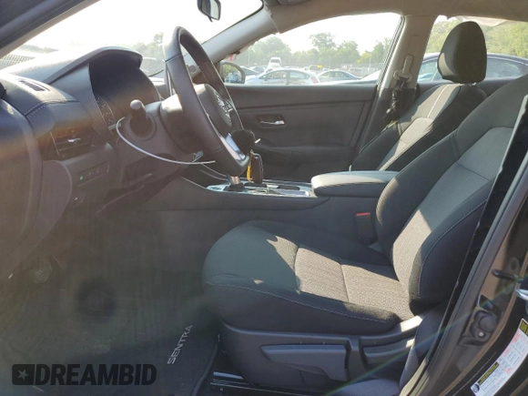 2024 Nissan Sentra SV with VIN 3N1AB8CV5RY203640, listed as a Copart auction lot 65335724 with 6,060 mi miles and Salvage Title. Bid and sale history available at DreamBid. Image 7.