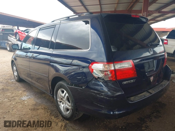 2006 Honda Odyssey EX-L with VIN 5FNRL38666B063025, listed as a IAAI auction lot 41903788 with 145,141 mi miles. Bid and sale history available at carsss.com. Image 6.