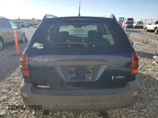 2005 Pontiac Vibe with VIN 5Y2SL638X5Z438340, listed as a Copart auction lot 75107654 with 202,126 mi miles and Non Repairable. Bid and sale history available at carsss.com. Image 6.