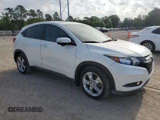 2016 Honda HR-V EX with VIN 3CZRU5H57GM721135, listed as a Copart auction lot 52879295 with 97,050 mi miles and Salvage Title. Bid and sale history available at carsss.com. Image 4.