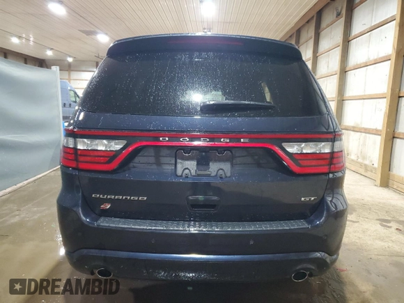 2025 Dodge Durango GT with VIN 1C4RDJDG9SC536553, listed as a Copart auction lot 59480355 with 3,044 mi miles and Clean title. Bid and sale history available at DreamBid. Image 6.