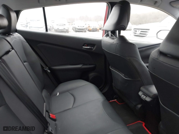 2022 Toyota Prius LE with VIN JTDL9MFU9N3035002, listed as a IAAI auction lot 41512794 with 39,740 mi miles. Bid and sale history available at carsss.com. Image 8.