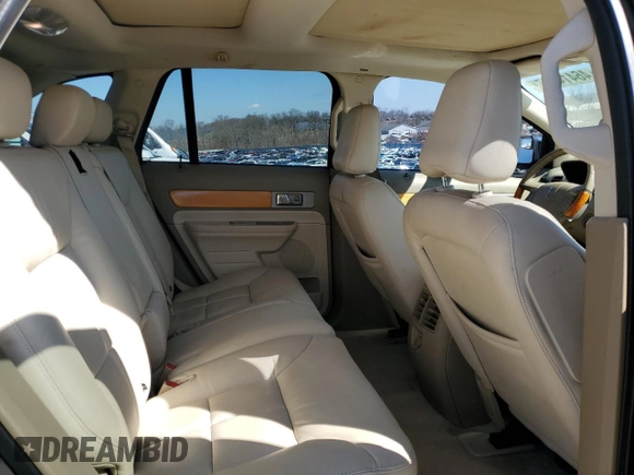 2007 Lincoln MKX with VIN 2LMDU68C37BJ15708, listed as a Copart auction lot 46414305 with 187,216 mi miles and Salvage Title. Bid and sale history available at carsss.com. Image 11.